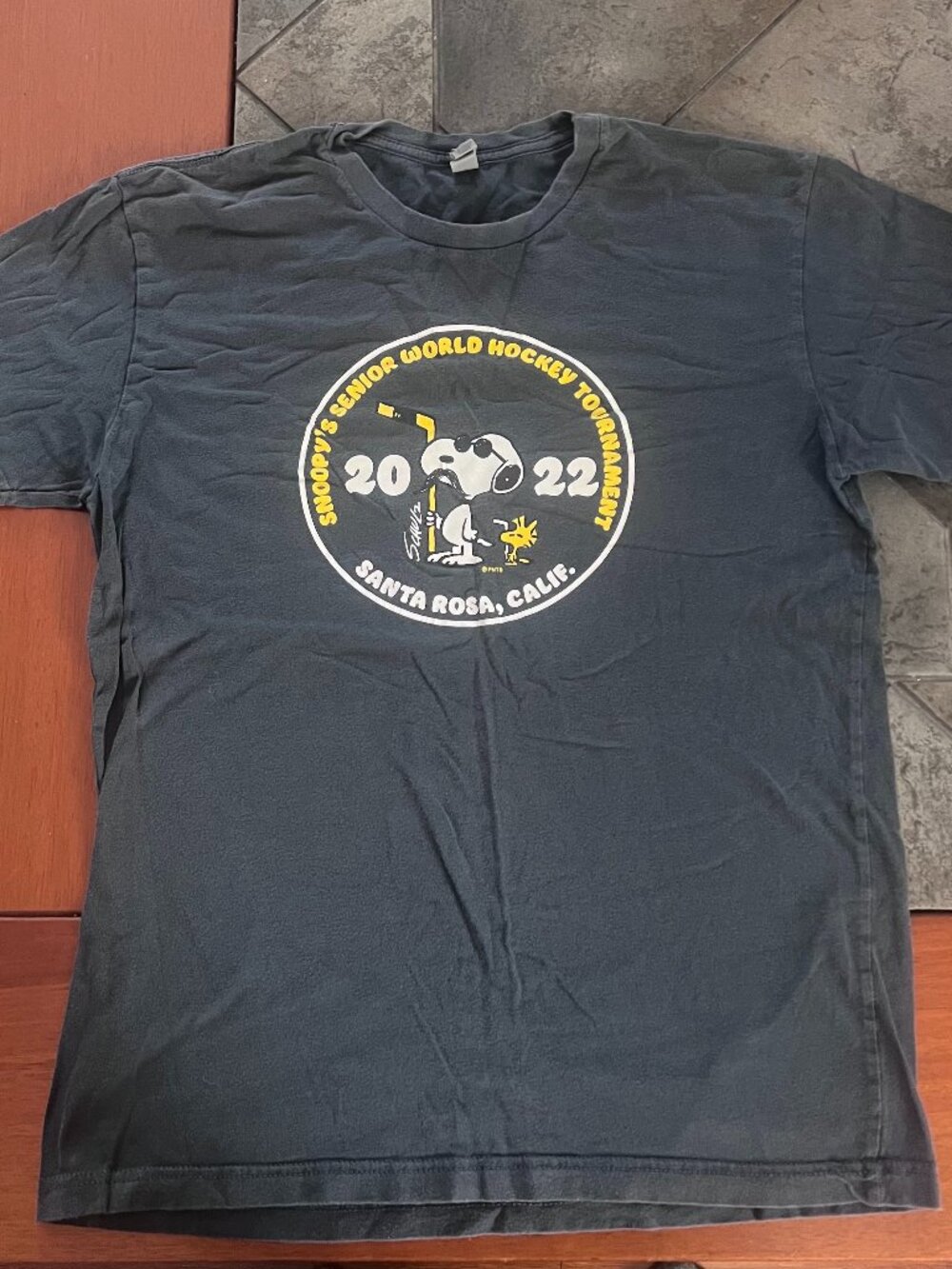 Snoopy Senior World Hockey Tournament 2022 T-Shirt
